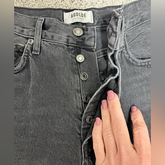 AGOLDE 90’s Pinch Waist High Rise Straight Jeans - Picture 3 of 6